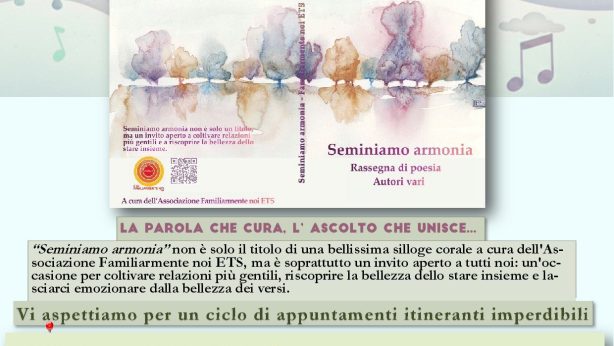 “Seminiamo armonia” – Festival delle Emozioni 2026 (Sesta Edizione)